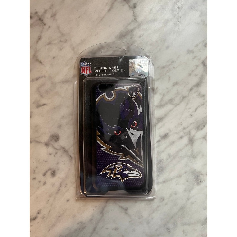 NFL Baltimore Ravens iPhone 6 6s Case Rugged Series Shockproof Hard Shell Cover